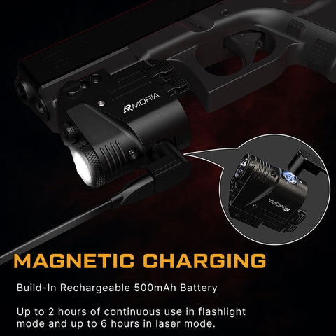 The Armoria 6IN1 Dual Laser Flashlight